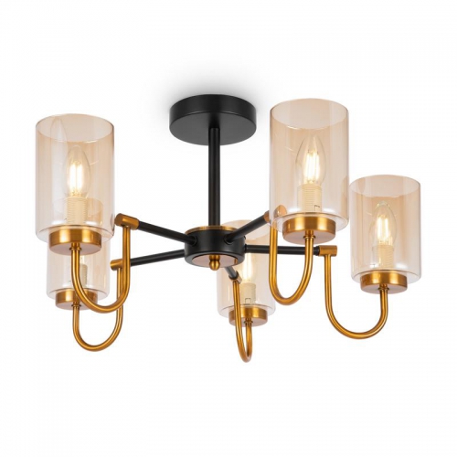 Светильник Jewel 40Вт E14х5 IP20 потолочн. Freya FR5321CL-05BZ FR5321CL-05BZ