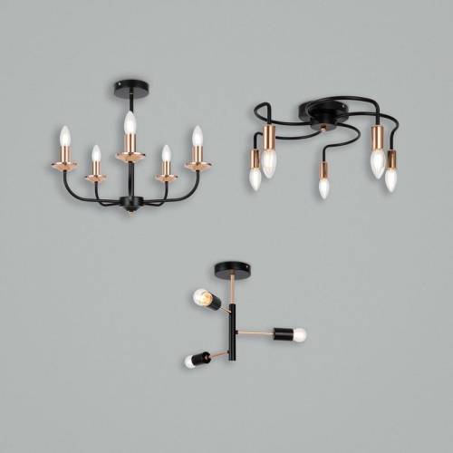 Светильник Matis 60Вт E27х3 IP20 потолочн. Freya FR4010CL-03GB FR4010CL-03GB