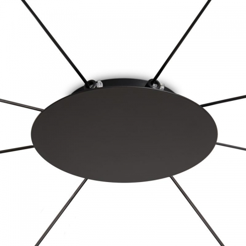 Светильник подвесной Bricola 8х40Вт E14 IP20 Freya FR5511PL-08B FR5511PL-08B