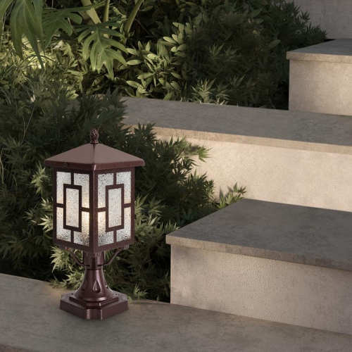 Светильник Ben 1х40Вт E27 IP44 ландшафтный Voltega VGL7209FL-01BR VGL7209FL-01BR