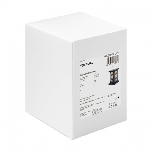 Светильник Gabi 1х40Вт E27 IP44 ландшафтный Voltega VGL7214FL-01B1 VGL7214FL-01B1