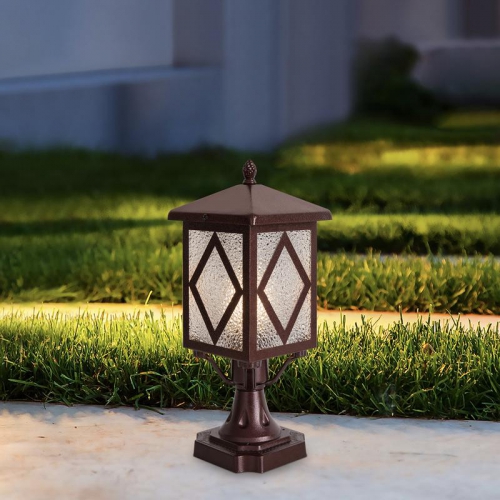 Светильник Heim 1х40Вт E27 IP44 ландшафтный Voltega VGL7210FL-01BR VGL7210FL-01BR