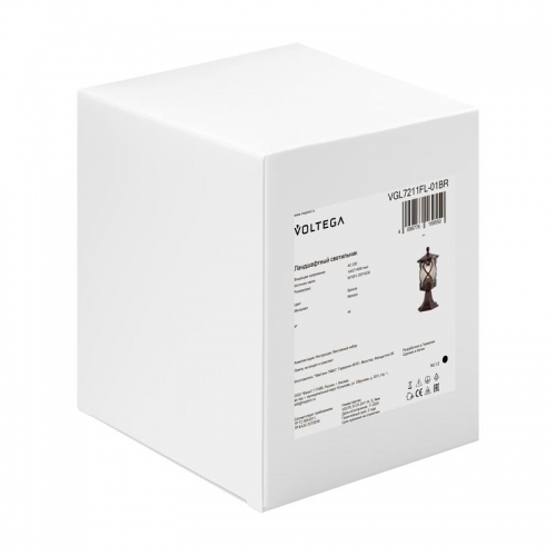 Светильник Mifi 1х40Вт E27 IP44 ландшафтный Voltega VGL7211FL-01BR VGL7211FL-01BR
