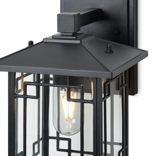 Светильник Domi 1х40Вт E27 IP44 бра настен. Voltega VGL7219WL-01B6 VGL7219WL-01B6