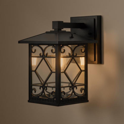 Светильник Domi 1х40Вт E27 IP44 бра настен. Voltega VGL7219WL-01B7 VGL7219WL-01B7