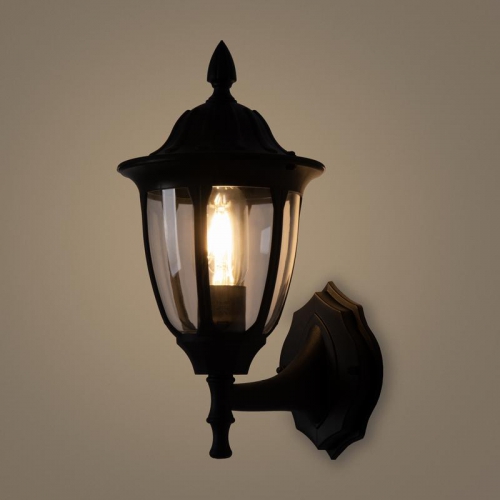 Светильник Frak 1х13Вт E27 IP44 бра настен. Voltega VGL7305WL-01B VGL7305WL-01B