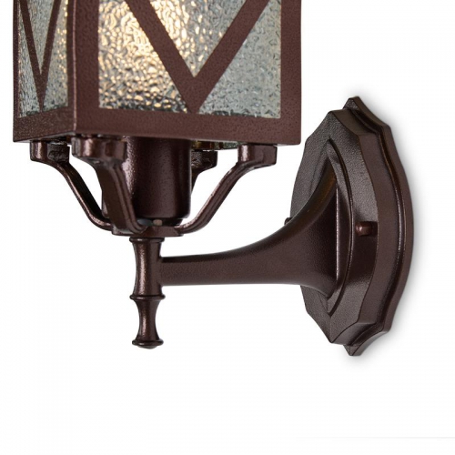 Светильник Heim 1х40Вт E27 IP44 бра настен. Voltega VGL7210WL-01BR VGL7210WL-01BR