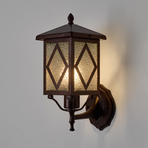 Светильник Heim 1х40Вт E27 IP44 бра настен. Voltega VGL7210WL-01BR VGL7210WL-01BR