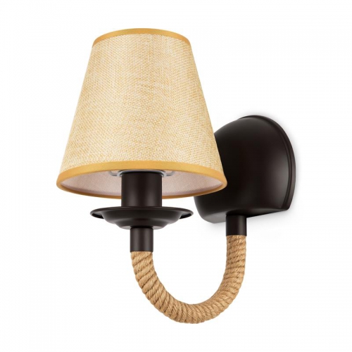 Светильник Corda 60Вт E14х1 IP20 бра настен. Freya FR4402-WL-01-BL FR4402-WL-01-BL