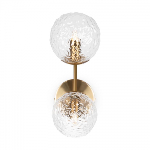 Светильник Fluff 40Вт E14х2 IP20 бра настен. Freya FR5207WL-02BZ FR5207WL-02BZ