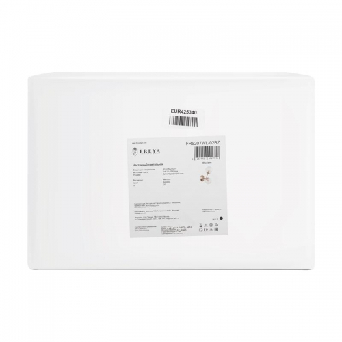 Светильник Fluff 40Вт E14х2 IP20 бра настен. Freya FR5207WL-02BZ FR5207WL-02BZ