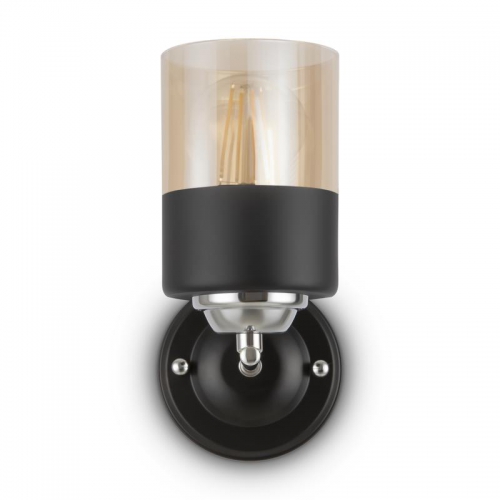 Светильник Gretta 60Вт E27х1 IP20 бра настен. Freya FR5088WL-01B FR5088WL-01B