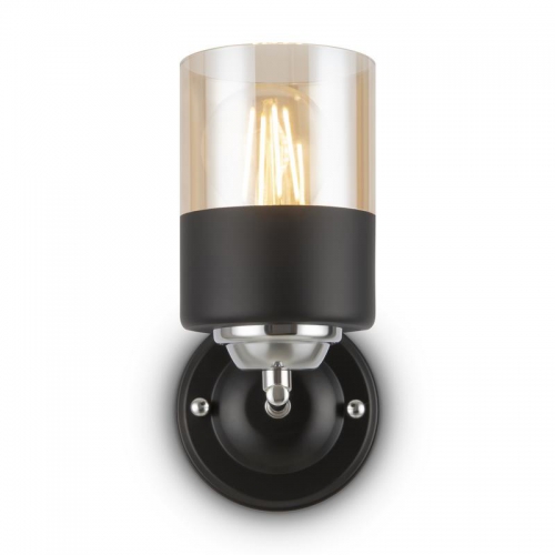 Светильник Gretta 60Вт E27х1 IP20 бра настен. Freya FR5088WL-01B FR5088WL-01B