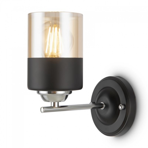 Светильник Gretta 60Вт E27х1 IP20 бра настен. Freya FR5088WL-01B FR5088WL-01B