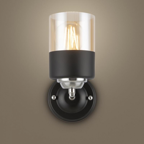 Светильник Gretta 60Вт E27х1 IP20 бра настен. Freya FR5088WL-01B FR5088WL-01B