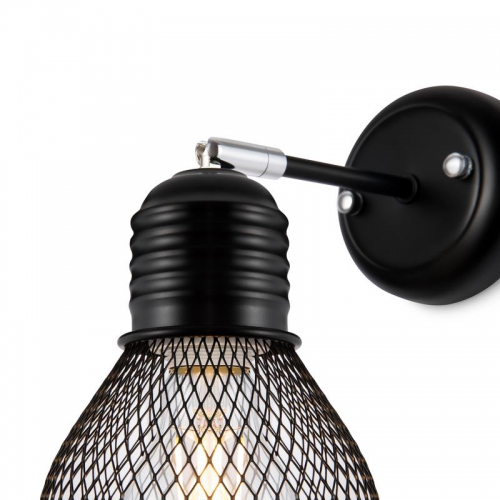 Светильник Kaisa 60Вт E27х1 IP20 бра настен. Freya FR5069WL-01B FR5069WL-01B