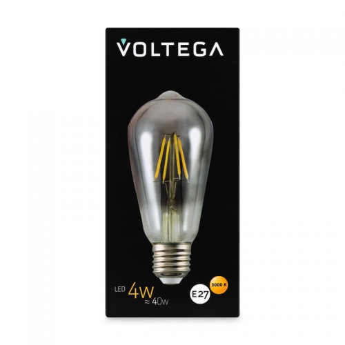 Лампа светодиодная Loft Led ST64 4Вт 3000К E27 Voltega 8512 8512