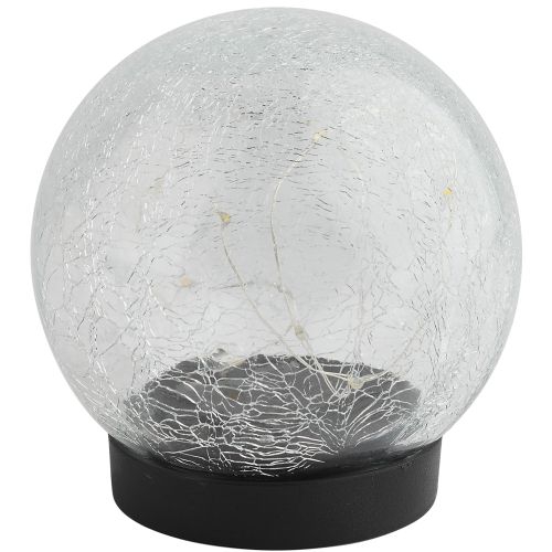 Светильник садовый ERASF012-24 Шар на солнечной батарее 15 LED 15см Эра Б0044232 Б0044232