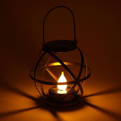 Светильник садовый ERASFM-01 Лофт 26см подвесной с ручкой металл ЭРА Б0044845 Б0044845