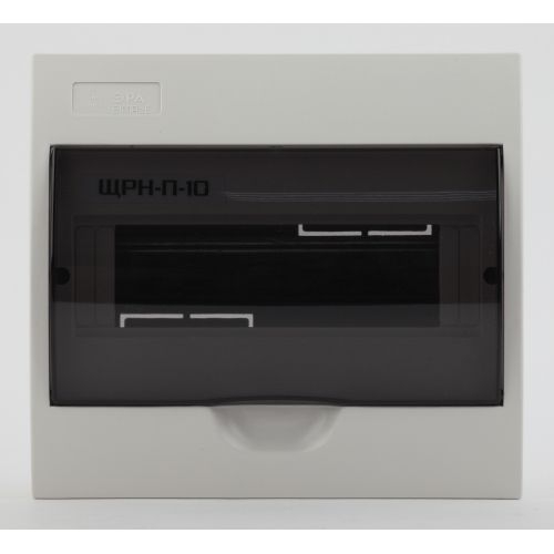 Бокс ЩРН-П-10 мод. навесной пластик IP41 SIMPLE NO-box_simple-plastic_10_surface ЭРА Б0041524 Б0041524