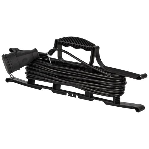 Удлинитель силовой GREEN LINE FR-6-10m Greenline на рамке 1 розетка без заземления 10м ПВС 2х0.75кв.мм Эра Б0065090 Б0065090