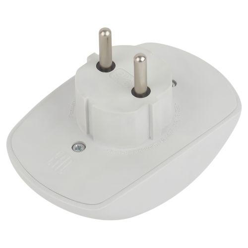 Разветвитель 2-м без заземл. 10А IP20 SPx-2-W бел. Эра Б0053480 Б0053480