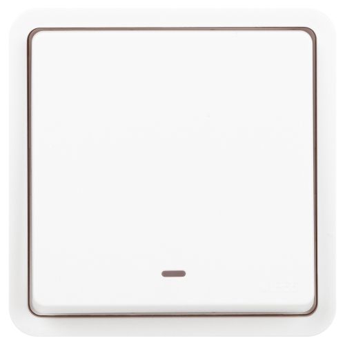 Выключатель Эксперт 11-1522-01 с подсветкой IP55 10АХ-250В СУ бел. Эра Б0063279 Б0063279