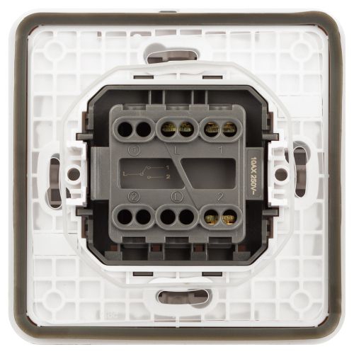 Переключатель Эксперт 11-1523-01 IP55 10АХ-250В СУ бел. Эра Б0063300 Б0063300