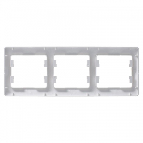 Рамка 3-м Glossa горизонт. перламутр SE GSL000603 GSL000603