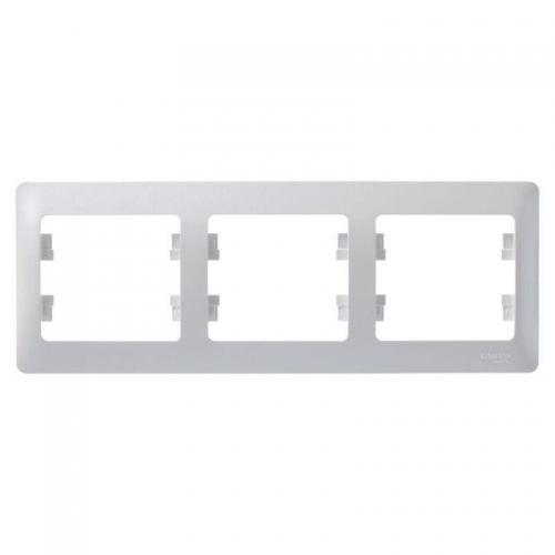 Рамка 3-м Glossa горизонт. перламутр SE GSL000603 GSL000603