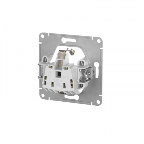 Розетка Glossa 16А с заземл. быстрозажим. клем. механизм бел. SE GSL000143S GSL000143S