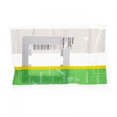 Рамка 1-м Glossa бел. SE GSL000101 GSL000101