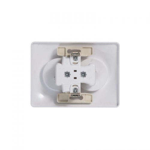 Розетка 2-м СП Glossa 16А IP20 без заземл. бел. SE GSL000120 GSL000120