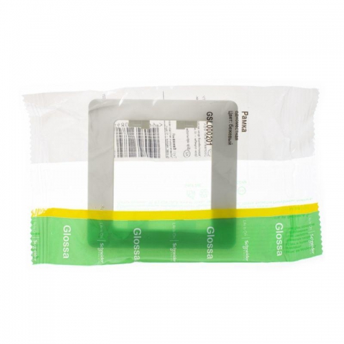 Рамка 1-м Glossa беж. SE GSL000201 GSL000201