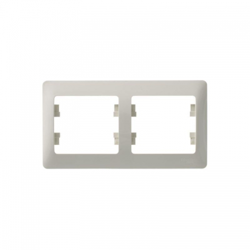 Рамка 2-м Glossa горизонт. беж. SE GSL000202 GSL000202