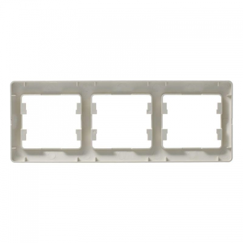 Рамка 3-м Glossa горизонт. беж. SE GSL000203 GSL000203