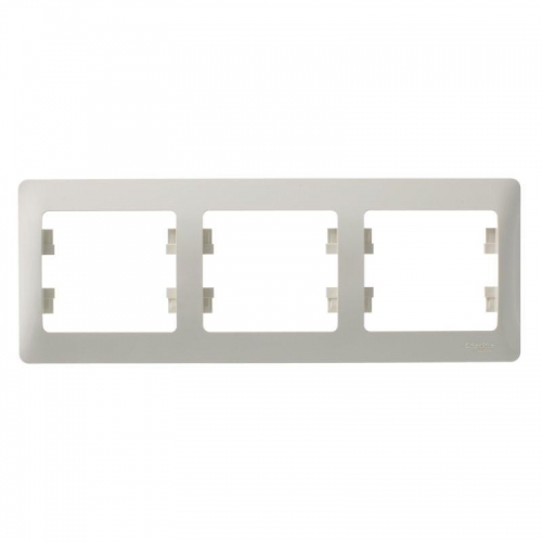 Рамка 3-м Glossa горизонт. беж. SE GSL000203 GSL000203