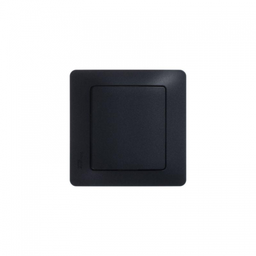 Переключатель проходной 1-кл. СП Glossa 10А IP20 (сх. 6а) 10AX механизм антрацит SE GSL000761 GSL000761