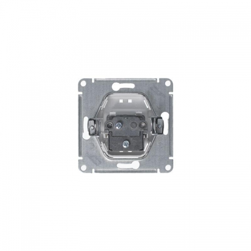 Розетка телевизионная оконечная TV Glossa 1дБ механизм антрацит SE GSL000791 GSL000791