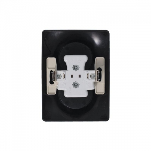 Розетка 2-м СП Glossa 16А IP20 без заземл. в сборе антрацит SE GSL000720 GSL000720