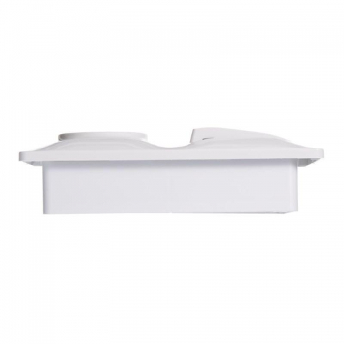 Блок комбинированный Glossa (розетка + 3-кл. выкл.) бел. SE GSL000176 GSL000176