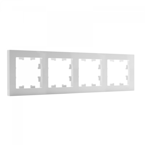 Рамка 4-м Atlas Design универс. бел. SchE ATN000104 ATN000104