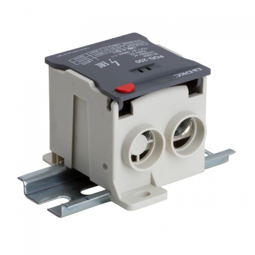 Блок распределительный винтовой зажим 2х95кв.мм 10х16кв.мм DKC POD-200 POD-200