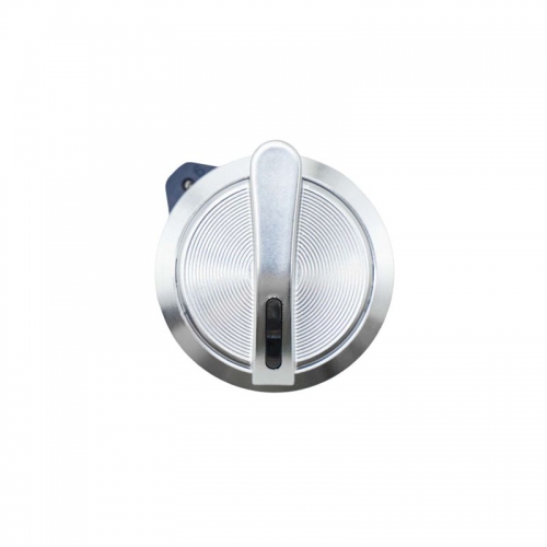 Головка переключателя на 2 положения с возвратом стандартная ручка алюм. черн. DKC M22S-M2A M22S-M2A