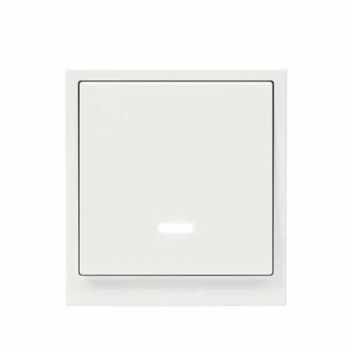 Выключатель 1-кл. KANT с подсветкой бел. магнолия DKC 7000133 7000133
