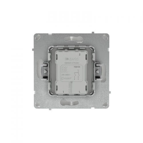 Выключатель 2-кл. KANT бел. магнолия DKC 7000104 7000104