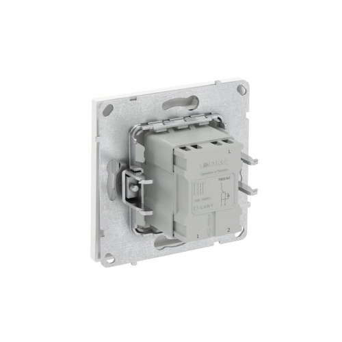 Переключатель 1-кл. KANT с подсветкой бел. магнолия DKC 7000143 7000143