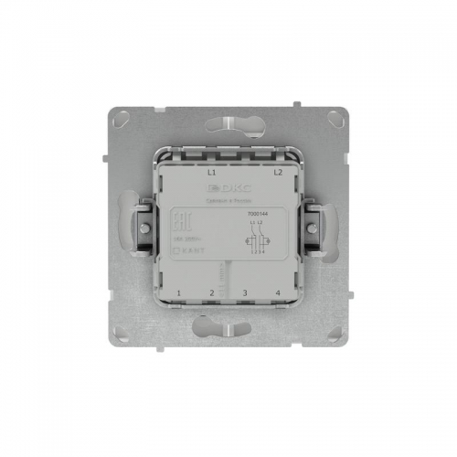 Переключатель 2-кл. KANT с подсветкой бел. магнолия DKC 7000144 7000144