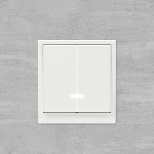 Переключатель 2-кл. KANT с подсветкой бел. магнолия DKC 7000144 7000144