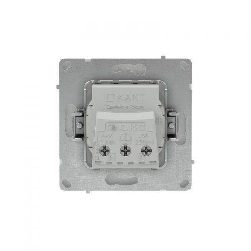 Розетка силовая KANT 2P+E защ. шторки бел. магнолия DKC 7000003 7000003